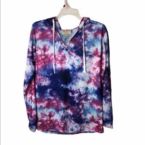 Bobbie Brooks Tie Dye Hoodie NWOT